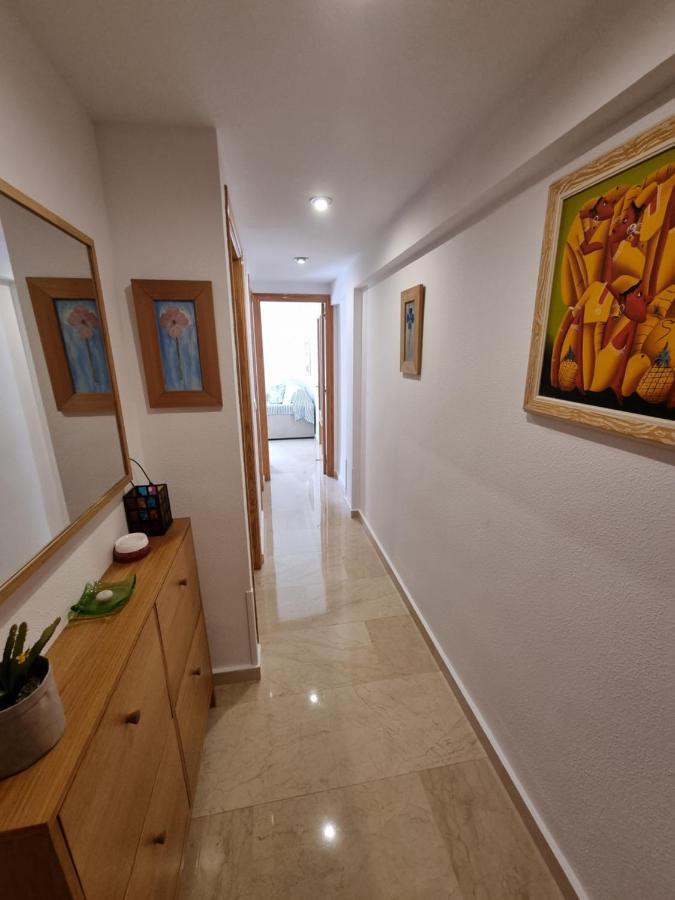 Ideal familias en urbanización de lujo a 600m de la playa Levante con Wifi, AC y Parking Benidorm Exterior foto